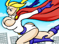 artist:bishopbb cosplay dc naruto power_girl tsunade // 320x240 // 18KB