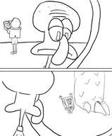 comics crossovers don't_hug_me_i'm_scared duck godzilla godzilla_(series) mr._colympus_2022 parody spongebob_squarepants spongebob_squarepants_(series) squidward_tentacles // 1511x1822 // 422KB