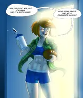 artist:epictones peanuts peppermint_patty // 1080x1280 // 838KB