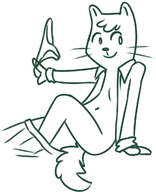 artist:redout doodle_town kitty_lolo nude // 985x1209 // 356KB