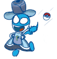 chalkzone cosplay evelyn pokemon snap // 1788x1859 // 1.6MB