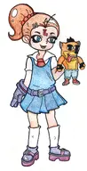 cosplay crash_bandicoot crash_bandicoot_(series) luan_loud nina_cortex the_loud_house // 700x1369 // 772KB