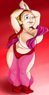 artist:draw-fiend cosplay daisy's_diner daisy_anderson i_dream_of_jeannie jeannie // 1132x2180 // 1.4MB
