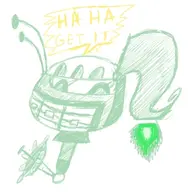 artist:duskull fusion luan_loud my_life_as_a_teenage_robot the_loud_house xj-5 // 370x376 // 72KB