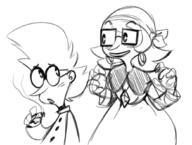 artist:yoto my_life_as_a_teenage_robot nora_wakeman wisteria_wakeman // 1041x786 // 407KB