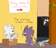 artist:flaminhotcheatoes artist:zokva cat caturday nude princess_kat the_fuzzy_princess // 1232x1051 // 297KB