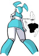 jenny_wakeman johnny_bravo johnny_bravo_(series) my_life_as_a_teenage_robot xj-9 // 964x1356 // 45KB
