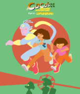 boots crossovers disney dora_marquez dora_the_explorer jojo's_bizarre_adventure ludwig_von_drake parody // 624x735 // 106KB