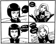 2000_ad artist:dbaru comics judge_anderson judge_hershey marvel parody x-men // 824x644 // 200KB