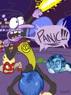 anger artist:kevfu cosplay dc disgust fear inside_out joy lantern_corps pixar sadness sinestro_corps // 864x1152 // 556KB