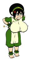 artist:goodbadartist avatar:_the_last_airbender colors_by_anonymous toph_beifong // 768x1520 // 316KB