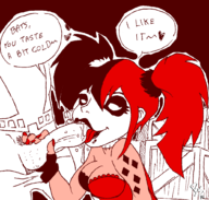 bananaspear dc fellatio harley_quinn // 1030x982 // 163KB