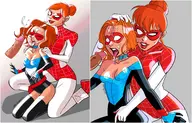 anna-may_parker artist:alex_nonyme facial marvel mary_jane_watson spiderling spinneret // 3377x2160 // 2.6MB