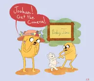 adventure_time artist:lin diaper finn_mertens jake_the_dog margaret // 800x697 // 273KB