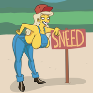 artist:terrible_the_drawfag the_simpsons titania // 900x900 // 170KB