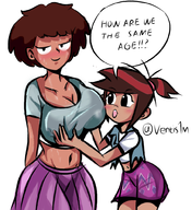 amphibia anne_boonchuy crossovers molly_mcgee the_ghost_and_molly_mcgee ventis1m // 908x992 // 457KB