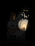 artist:pixel_anon crossovers general_grievous hank_hill king_of_the_hill mr._colympus_2021 star_wars // 537x696 // 12KB