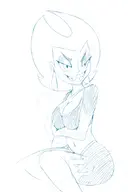 artist:dbaru danny_phantom penelope_spectra // 573x859 // 289KB