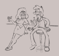 bill_cipher fiddleford_mcgucket gravity_falls rule_63 stanford_pines // 2818x2656 // 1.2MB