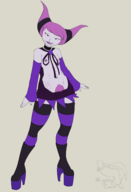 artist:the_mighty_cock dc jinx teen_titans virgin_killer_sweater // 2736x4000 // 936KB