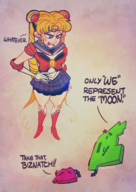 aqua_teen_hunger_force crossovers err ignignokt kimispice pretty_guardian_sailor_moon sailor_moon // 904x1280 // 2.3MB