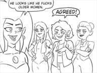 artist:carl camila_noceda crossovers eda_clawthorne lilith_clawthorne odalia_blight parody the_owl_house // 1910x1439 // 395KB