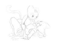 artist:zokva bosom_buddies caturday crossovers katia_managan orange_ringtail_thief prequel skyrim_lockpick // 1280x998 // 91KB