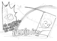 artist:dbaru elizabeth_appleboom marten_reed pintsize questionable_content // 1329x964 // 521KB