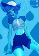 artist:fuaxgoode lapis_lazuli steven_universe // 1294x1836 // 1.4MB