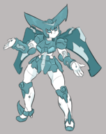 artist:stupidgnoll caturday gundam jenny_wakeman my_life_as_a_teenage_robot parody xj-9 // 1384x1744 // 774KB