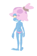 amphibia artist:grayeyeman maddie_flour topless // 1000x1500 // 248KB