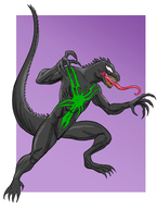 artist:sketchatron lizard marvel symbiote // 1439x1903 // 738KB