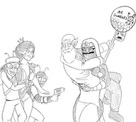 cosplay crossovers dr._mrs._the_monarch duck_dodgers_in_the_24th_and_12_century gwenpool looney_tunes marvel ms._co_2020 queen_tyr'ahnee scout team_fortress_2 venture_bros // 2681x2400 // 649KB