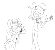 artist:el_barto chuck_e._cheese crossovers marvel ultimate_spider-man ultimate_universe // 818x734 // 69KB