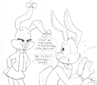 babs_bunny buster_bunny looney_tunes parody tiny_toon_adventures // 1272x1124 // 171KB