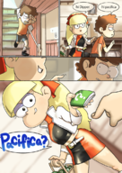 comics cosplay dipper_pines gegege_no_kitaro gravity_falls kaze_fukeba_nanashi neko-musume pacifica_northwest // 800x1133 // 1.0MB