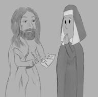 crossovers frankenhole jesus madeline miss_clavel // 1182x1162 // 359KB