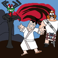 aku jack mr._colympus_2020 parody samurai_jack the_scotsman // 600x600 // 39KB