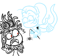 artist:skeluigi leni_loud luan_loud the_loud_house // 466x443 // 19KB