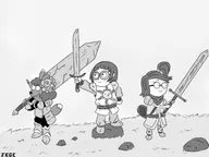 chloe_park claire cosplay dark_souls eileen_roberts harvey_beaks_(series) regular_show we_bare_bears // 1917x1433 // 245KB