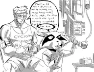 artist:serpenk cable guardians_of_the_galaxy marvel rocket_raccoon x-men // 1800x1391 // 931KB