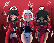 artist:cpt-pop barbara_lamb cosplay cult_of_the_lamb leggy_lamb peggy_lamb sheep_wrecked // 1300x1039 // 795KB