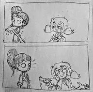 artist:dataizm blu_rivers blu_rivers_revolution comics crossovers ellie ms._co_2023 sprite_fright // 2448x2426 // 1.7MB