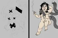 anna_maria_marconi artist:hatebit censored doctor_octopus marvel shortstack superior_spider-man wip // 1200x800 // 345KB