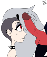 artist:oceans8giants helluva_boss loona moxxie_knolastname // 3400x4100 // 1.3MB