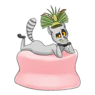 artist:carelessdoodler dreamworks king_julien madagascar // 600x600 // 37KB
