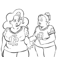 ana_kirkland artist:looseendmoose life_with_kurami tammy_hoagies universal_basic_guys // 1000x1000 // 40KB