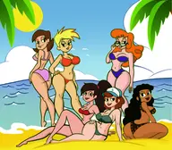 artist:slow crossovers dexter dexter's_laboratory dextra dipper_pines el_tigre gravity_falls johnny_test johnny_test_(series) manny_rivera marco_diaz rule_63 star_vs._the_forces_of_evil timantha_turner timmy_turner // 1714x1503 // 1.2MB