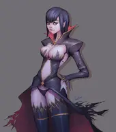 artist:desviliens asagi_igawa cosplay hotel_transylvania mavis taimanin // 2651x3000 // 2.6MB