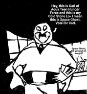 aqua_teen_hunger_force carl_brutananadilewski cosplay crossovers mr._colympus_2022 space_ghost space_ghost_(series) space_ghost_coast_to_coast zorak // 1018x1099 // 172KB